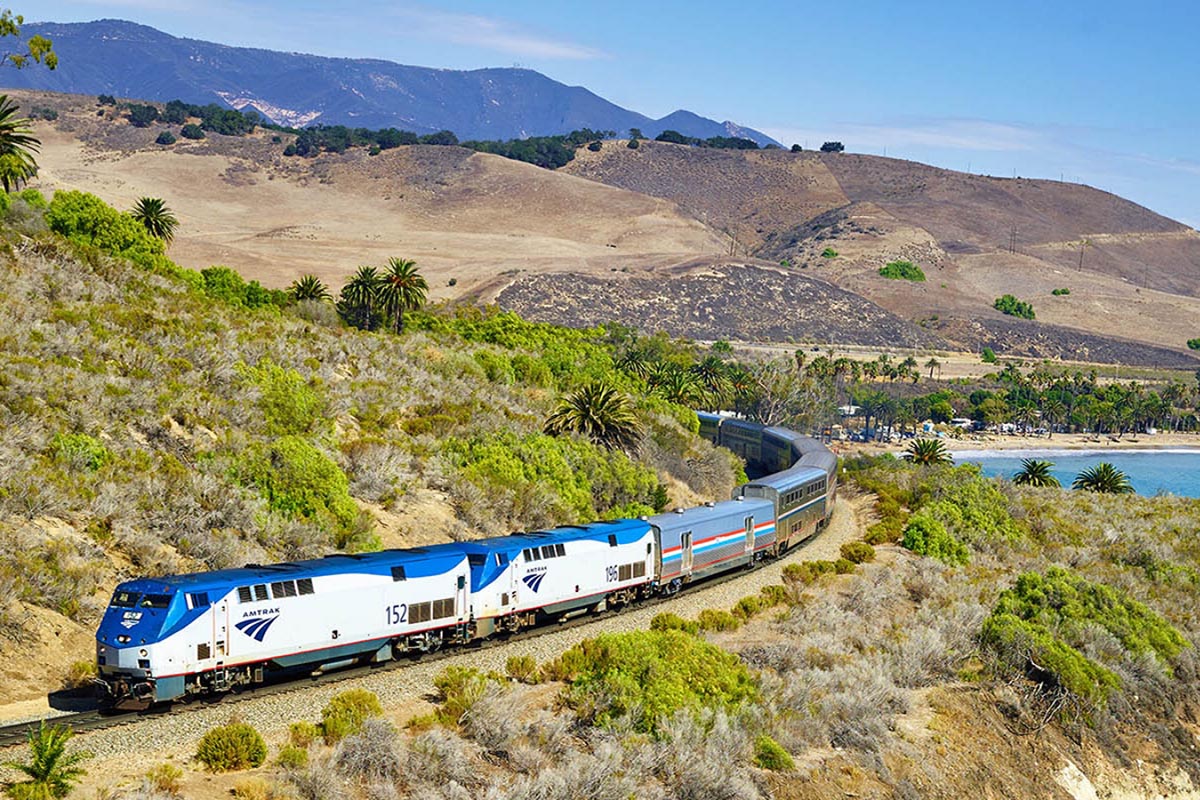 Amtrak Coast Starlight, California