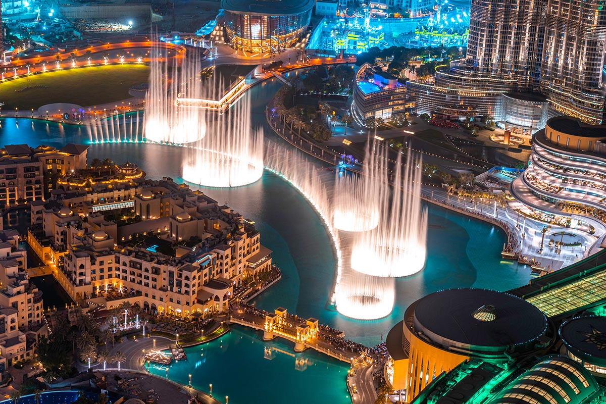 The Dubai Fountain Show