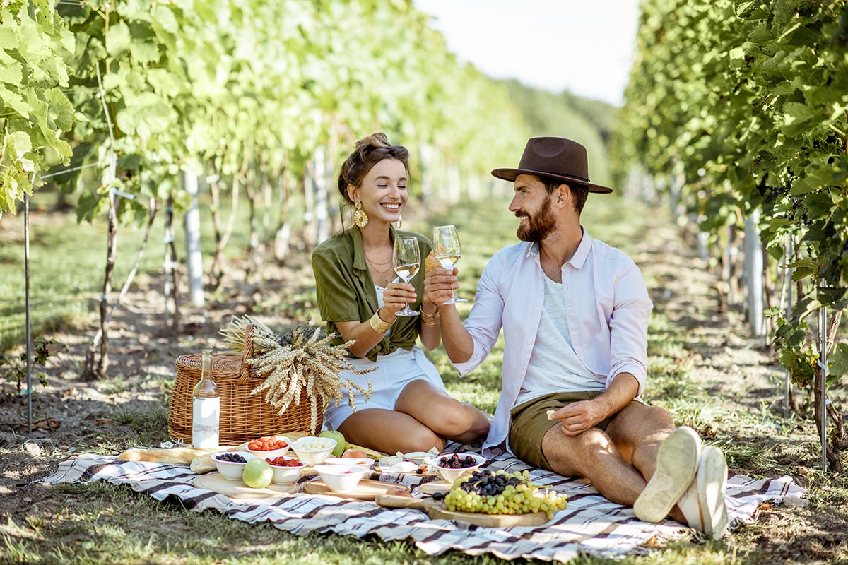 Picnic Among the Vines