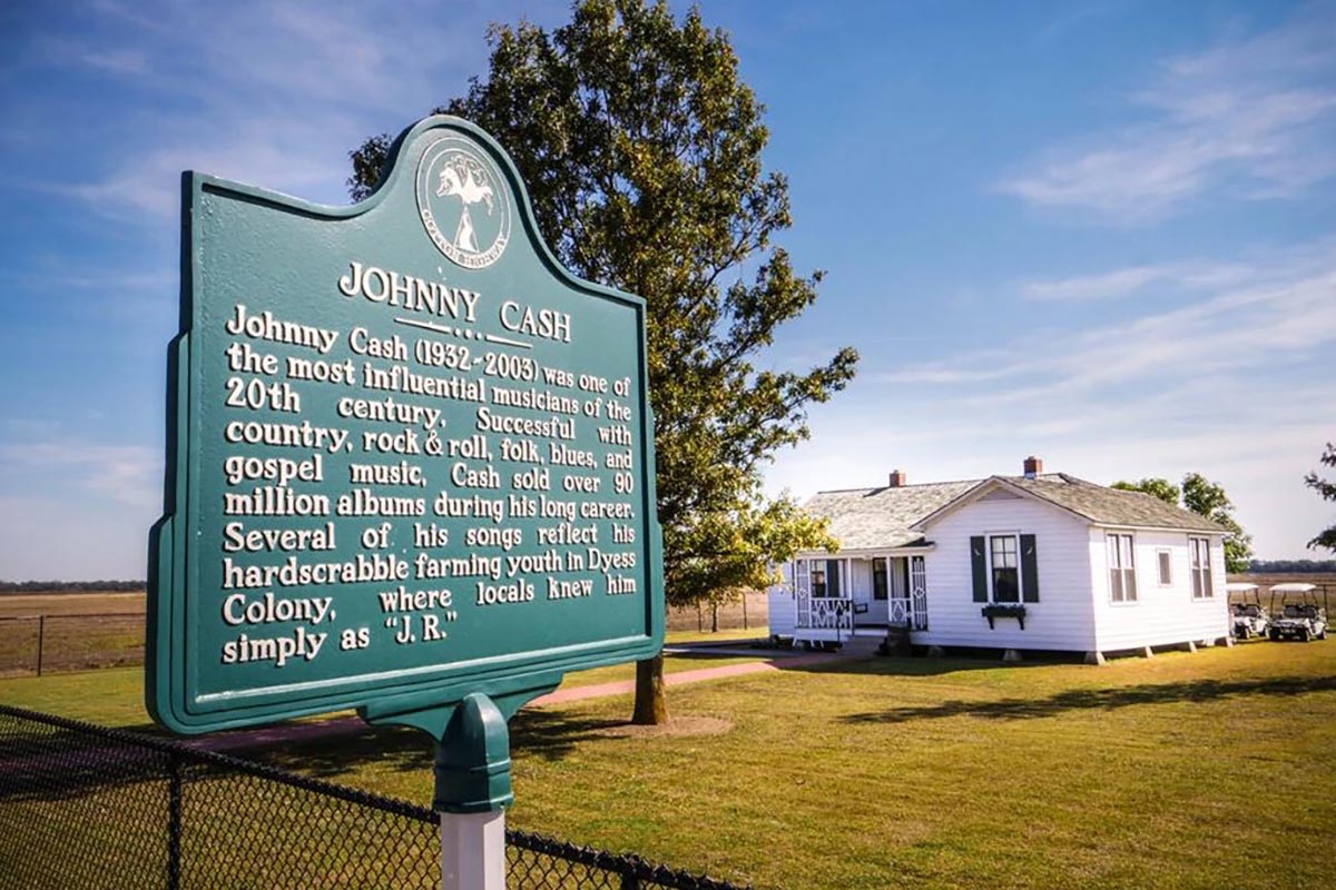 Johnny Cash Childhood Home, Dyess, Arkansas