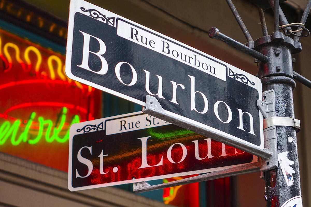 Bourbon Street, New Orleans