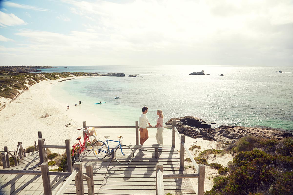 Rottnest Island, WA Pinky Beach - Credit Tourism Australia