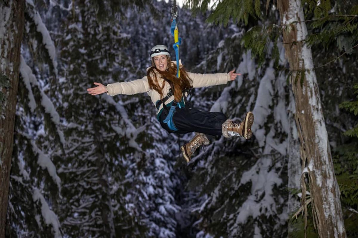 Whistler Evening Zip Line Adventure